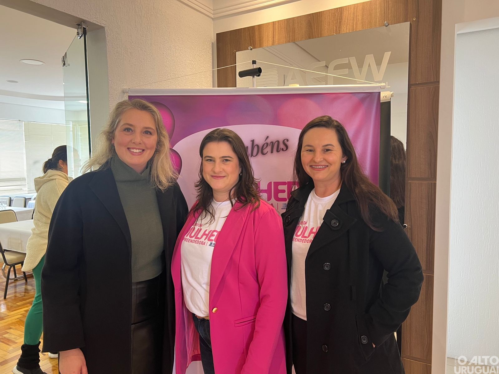 Liderança feminina é destaque na AEFW