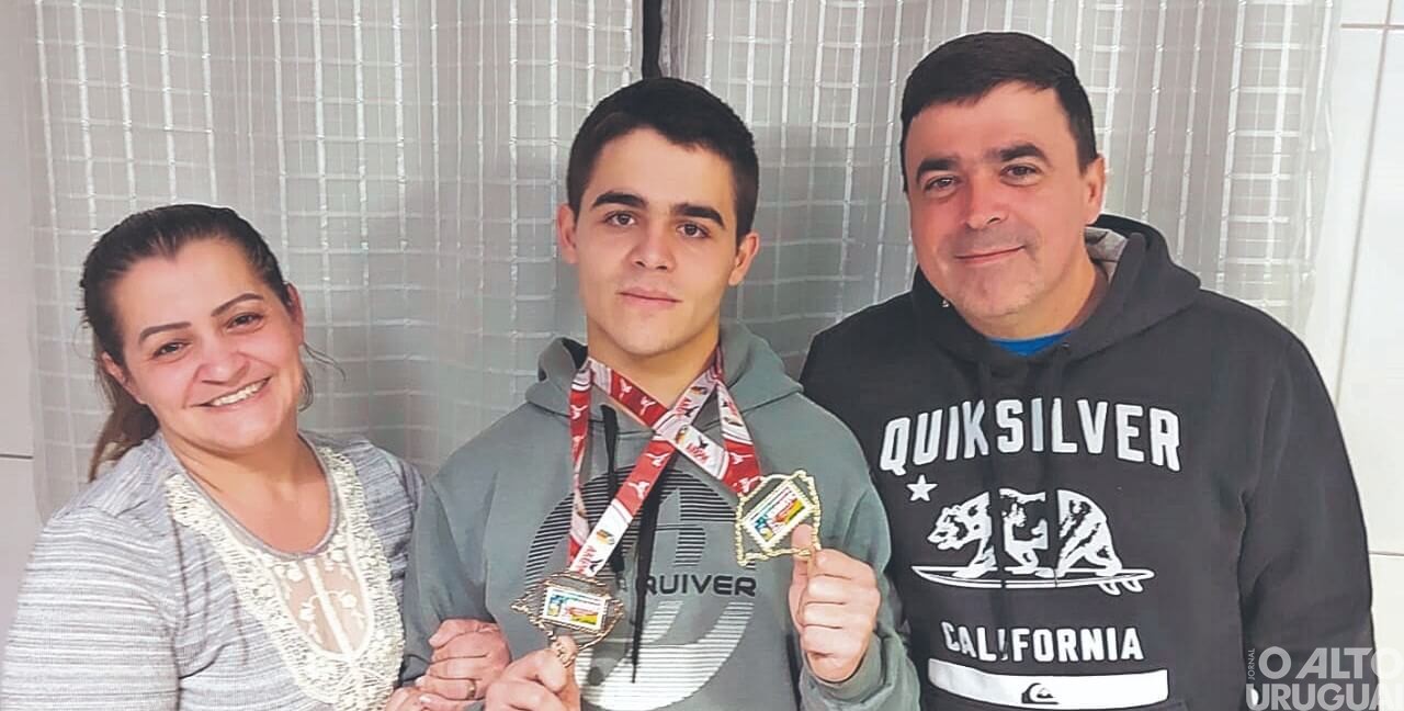 Destaque estadual, atleta de Palmitinho busca apoio para disputa nacional