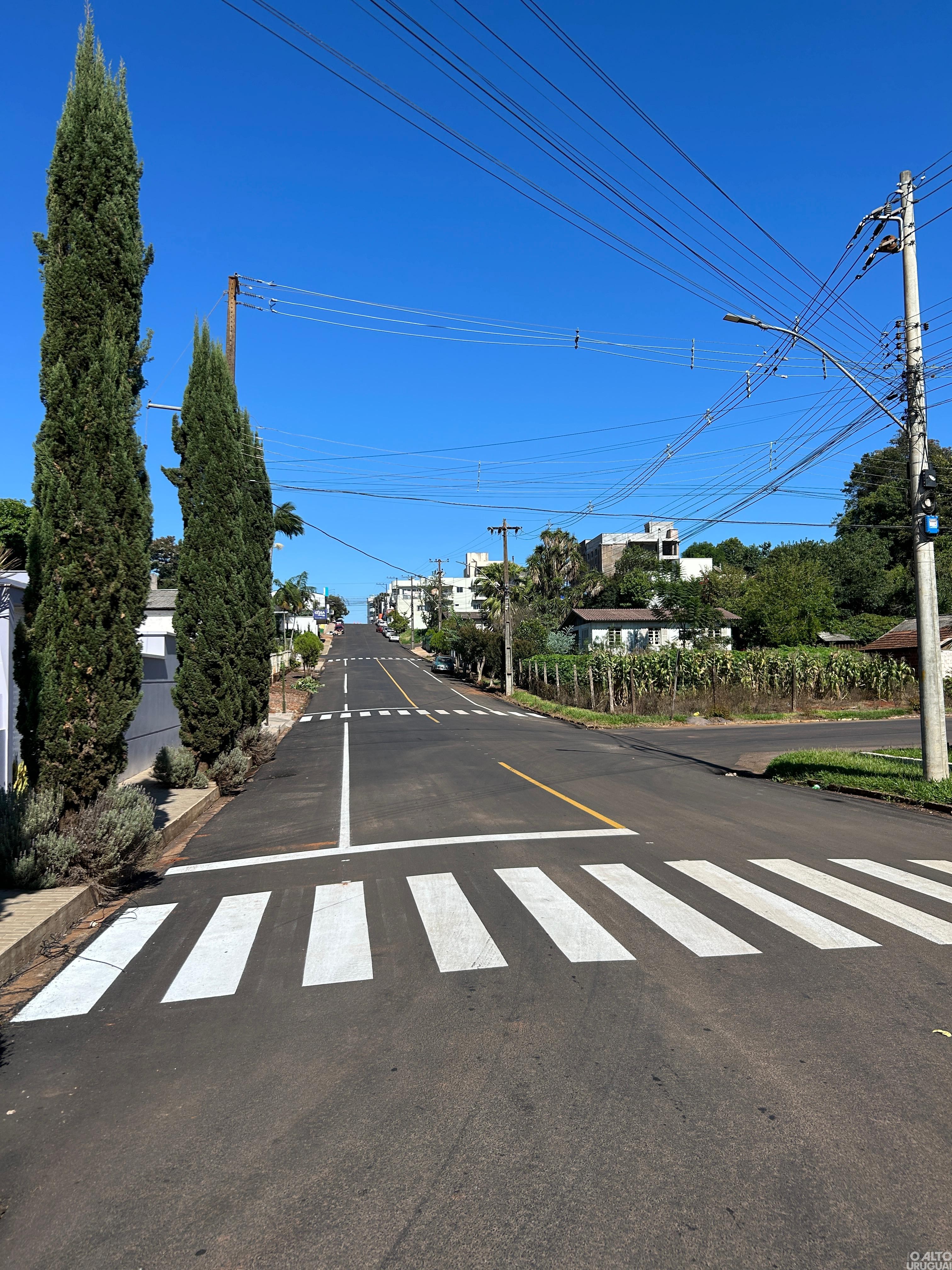 Administração de Seberi investe em mobilidade urbana e sinalização de vias