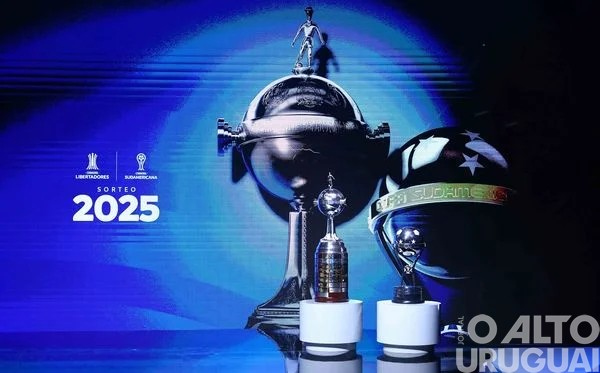 Dupla Gre-Nal conhece seus grupos nas competições continentais