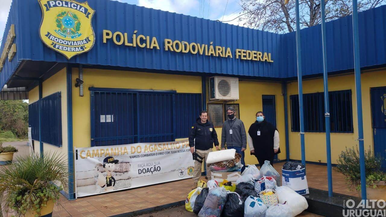 PRF promove campanha de arrecadação de alimentos