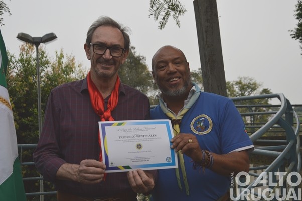 Centelha do Fogo Simbólico da Pátria chega a FW