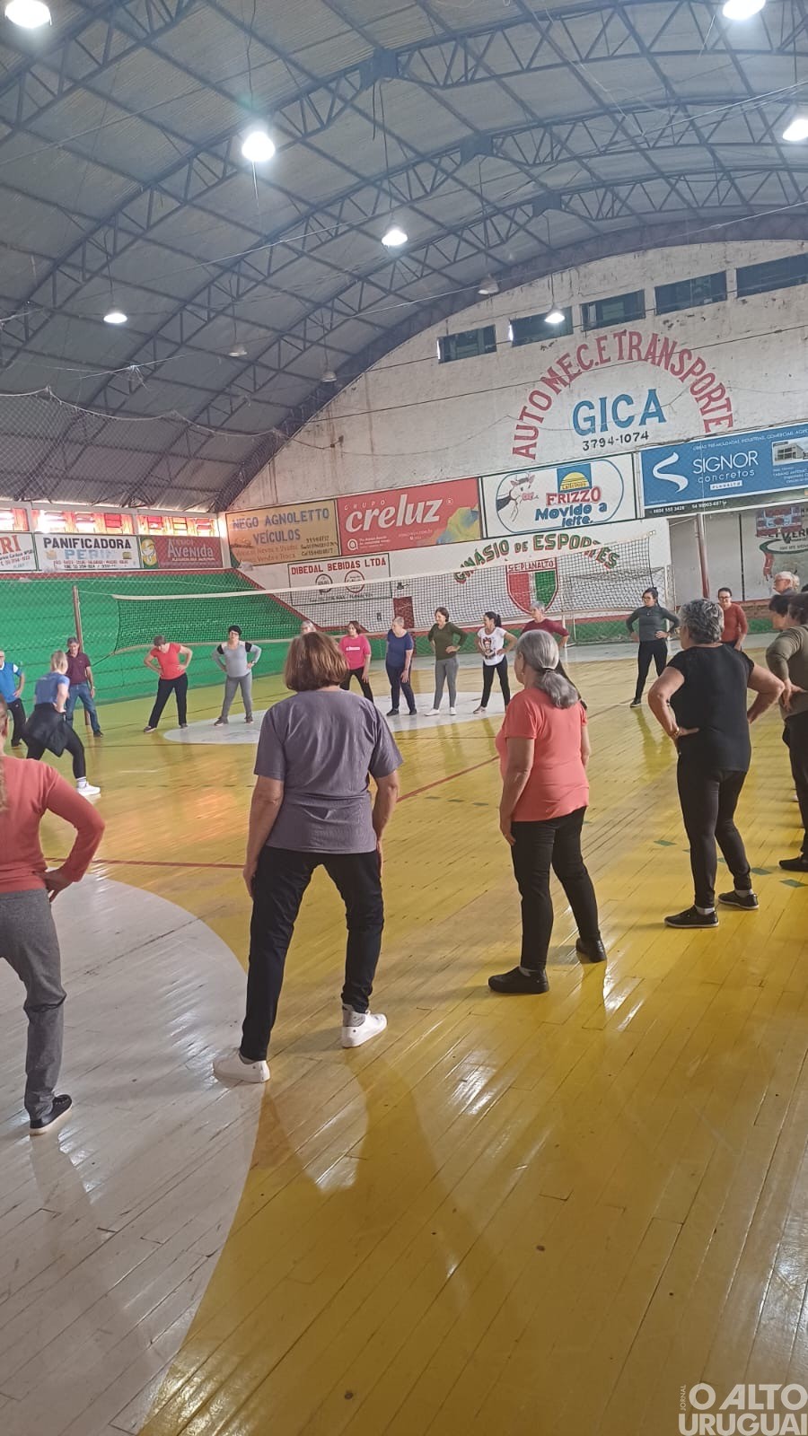 Câmbio da Terceira Idade promove Integração e bem-estar no Ginásio de Planalto