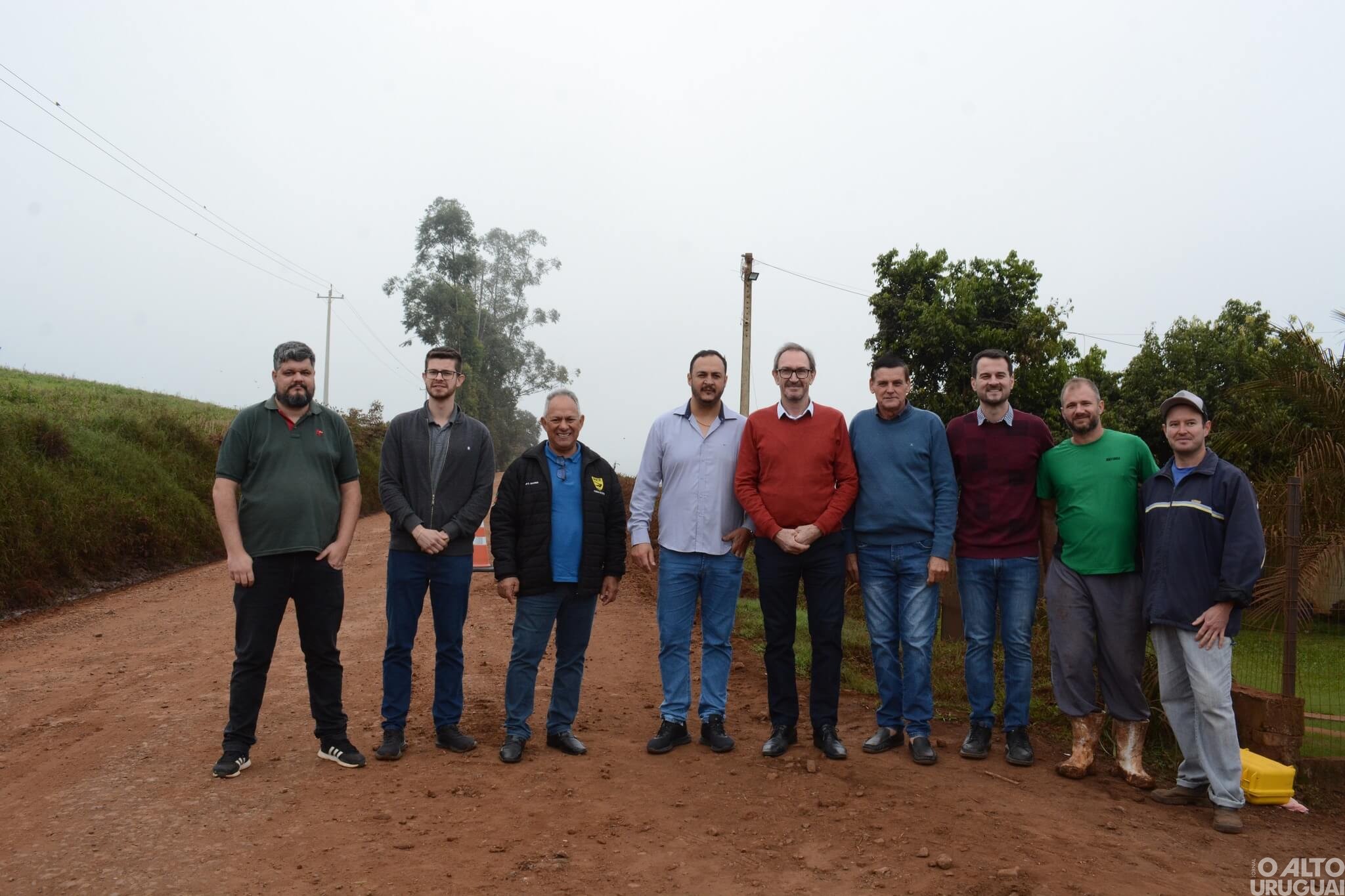 Iniciam as obras de pavimentação entre Frederico Westphalen e Ametista do Sul