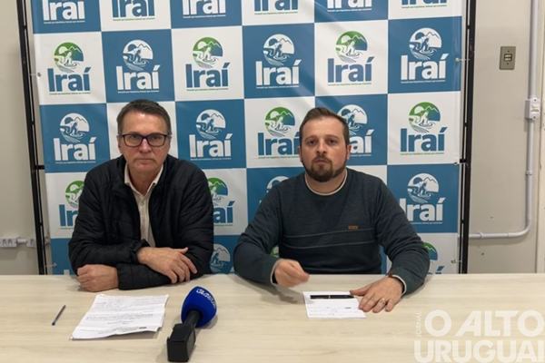 Executivo de Iraí avalia decretar calamidade financeira após bloqueios judiciais de recursos