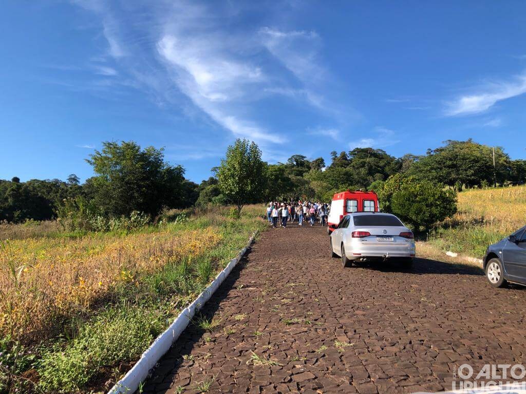 Dezenas de fiéis participam da Romaria de Schoenstatt