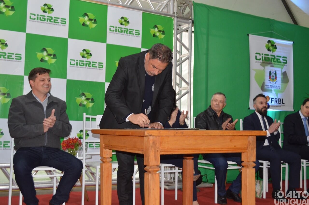 Convênio entre Cigres e Ministério Público Estadual é firmado