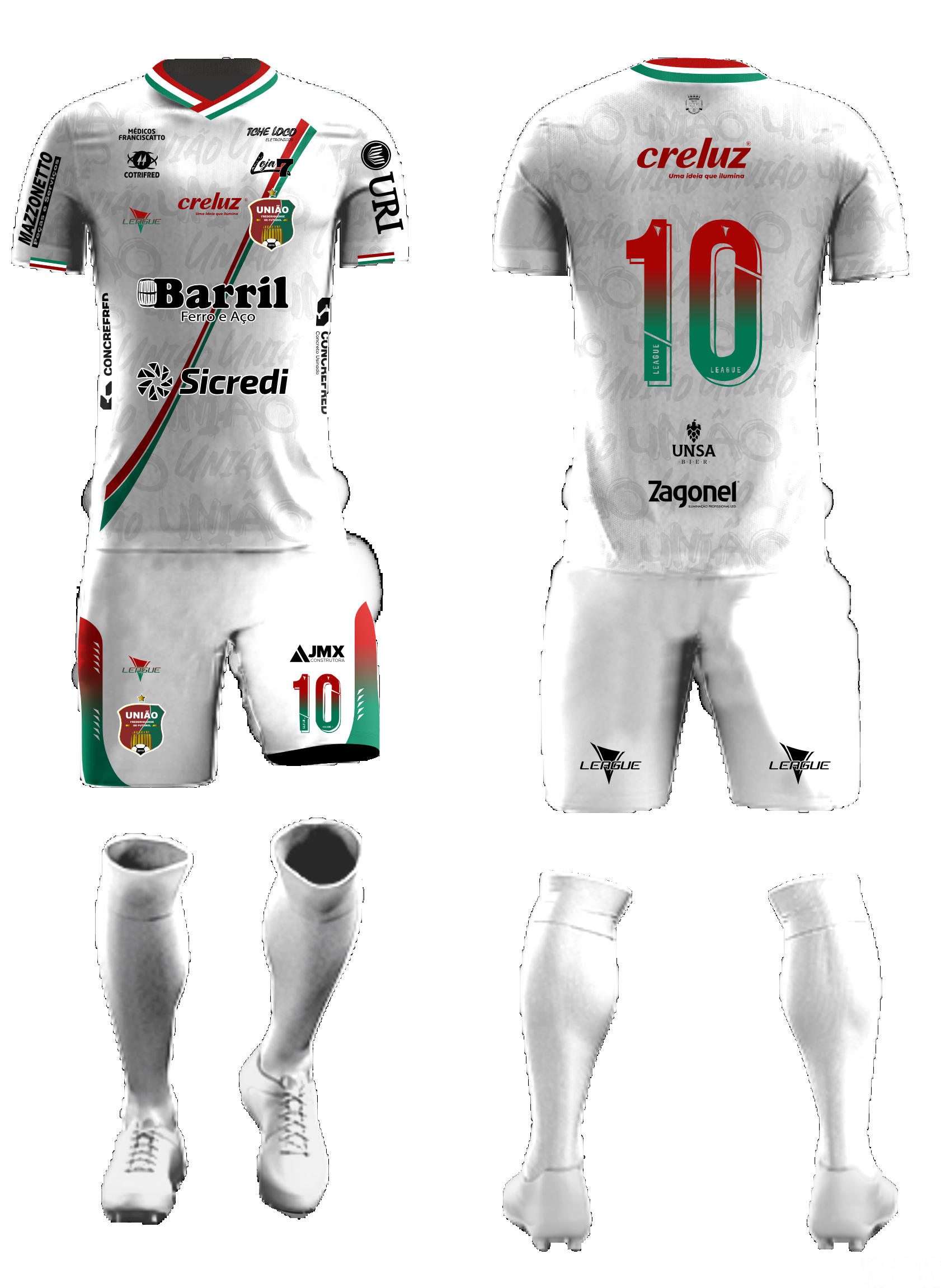 União Frederiquense apresentará uniforme 2025 na Expofred