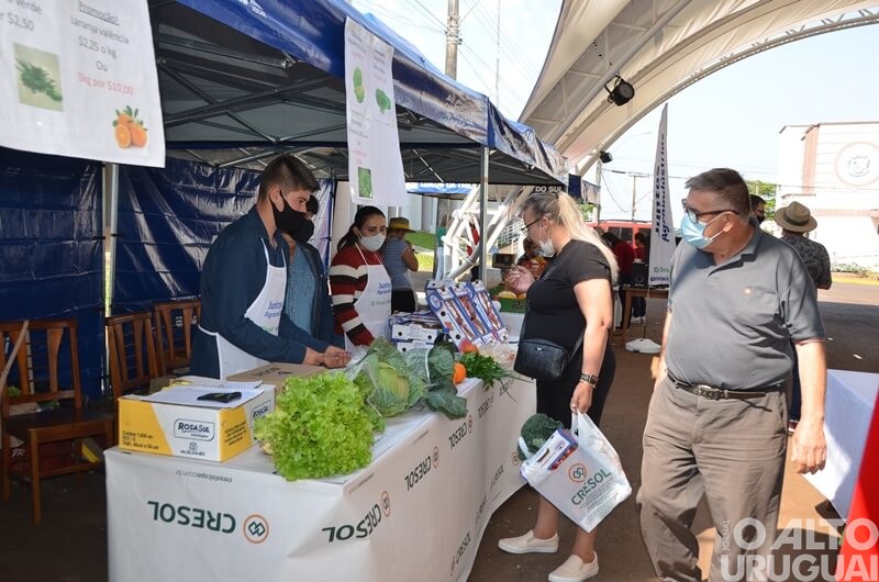 Feira da Agricultura Familiar é retomada em Taquaruçu do Sul