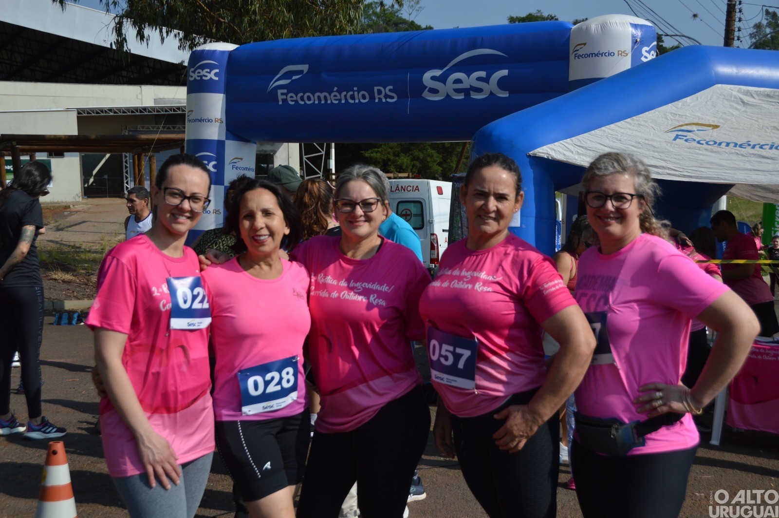 Rústica da Longevidade/Outubro Rosa reúne atletas de toda a região em FW