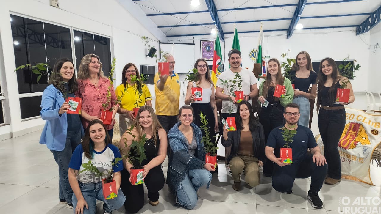 LEO e Lions Clube promovem campanha ambiental no 45º Acampamento Farrapo