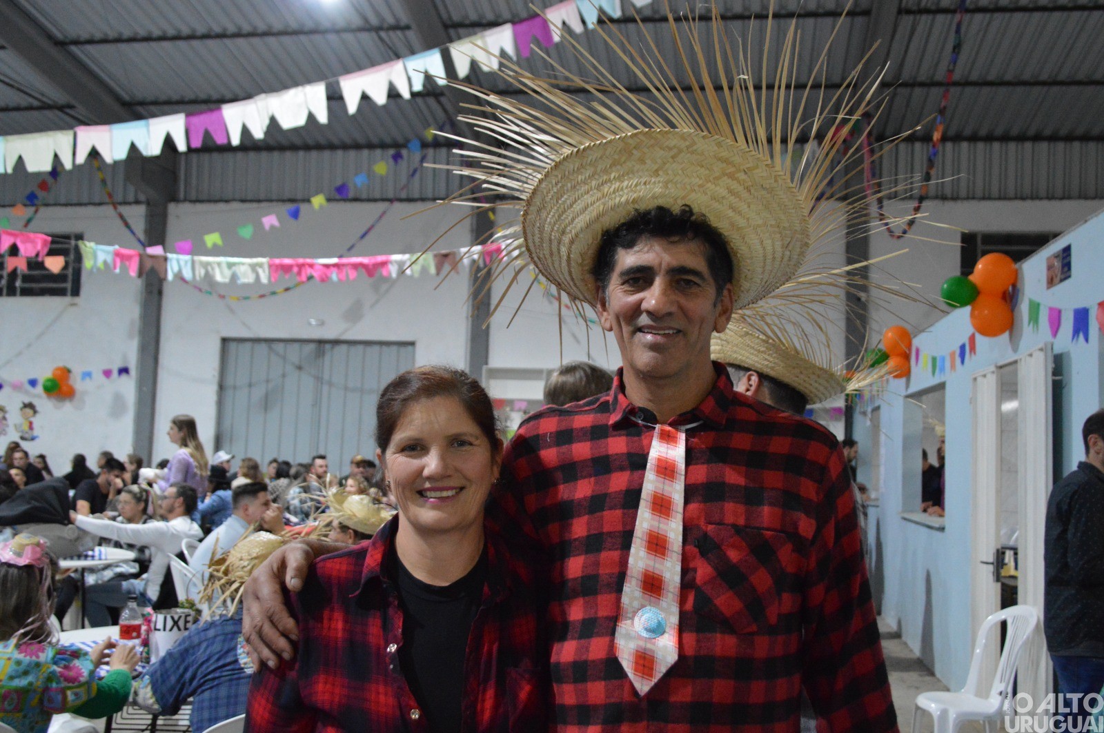 Comunidade da linha São Luís realiza Arraiá Junino