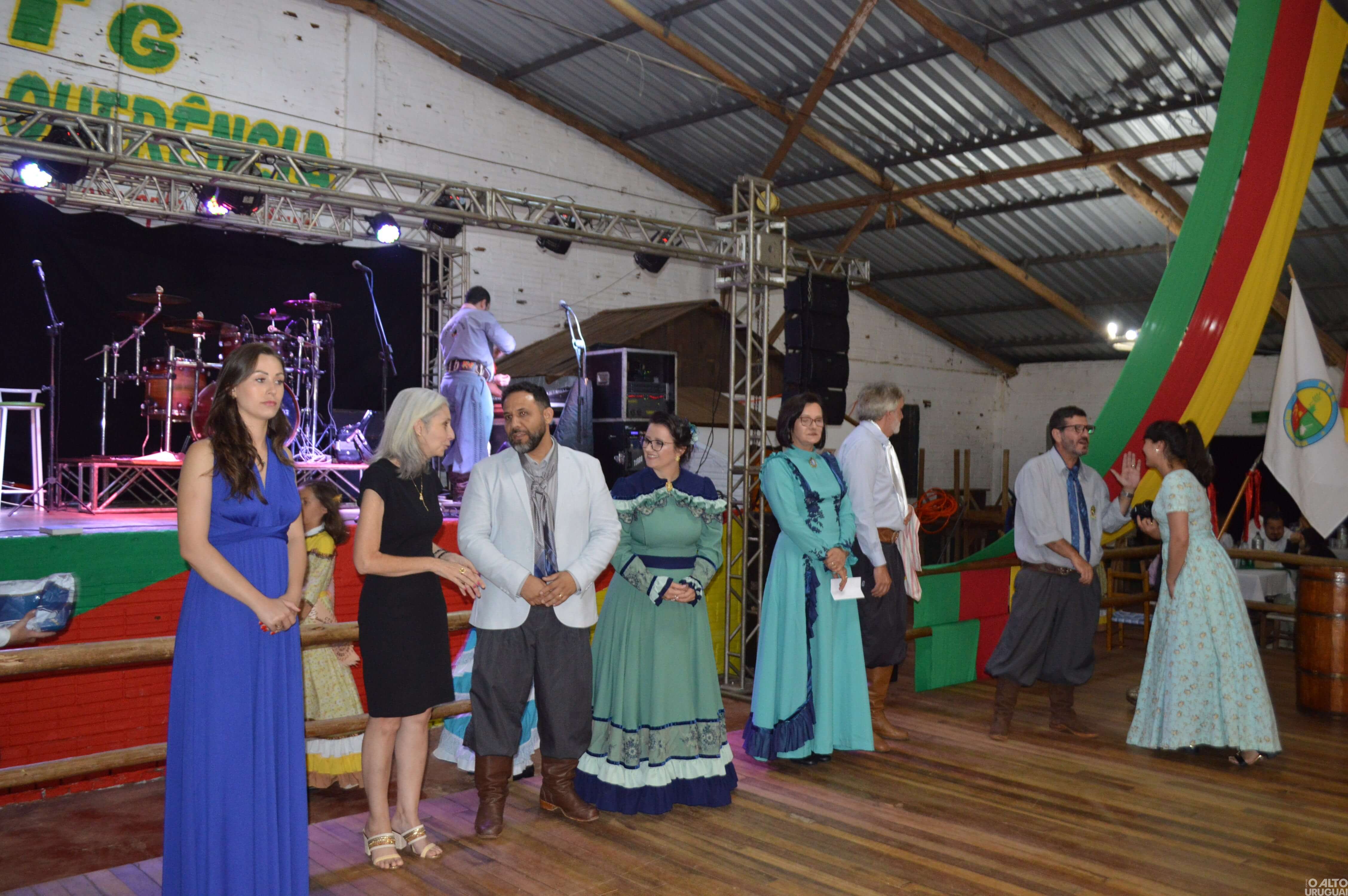 Diego Bertoletti da Rocha toma posse como patrão do CTG Rodeio da Querência