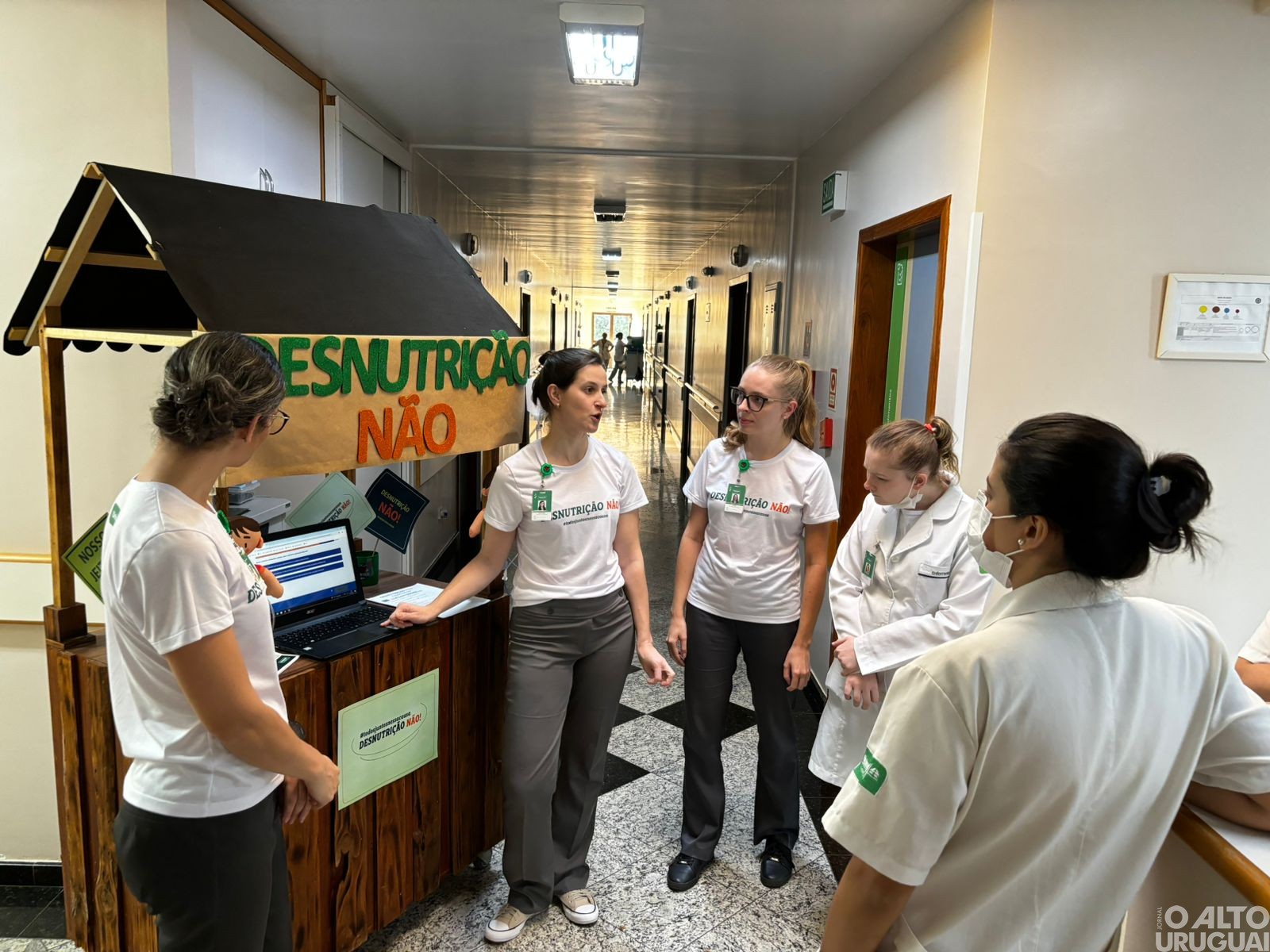 Hospital Unimed realiza ações de conscientização sobre a desnutrição hospitalar