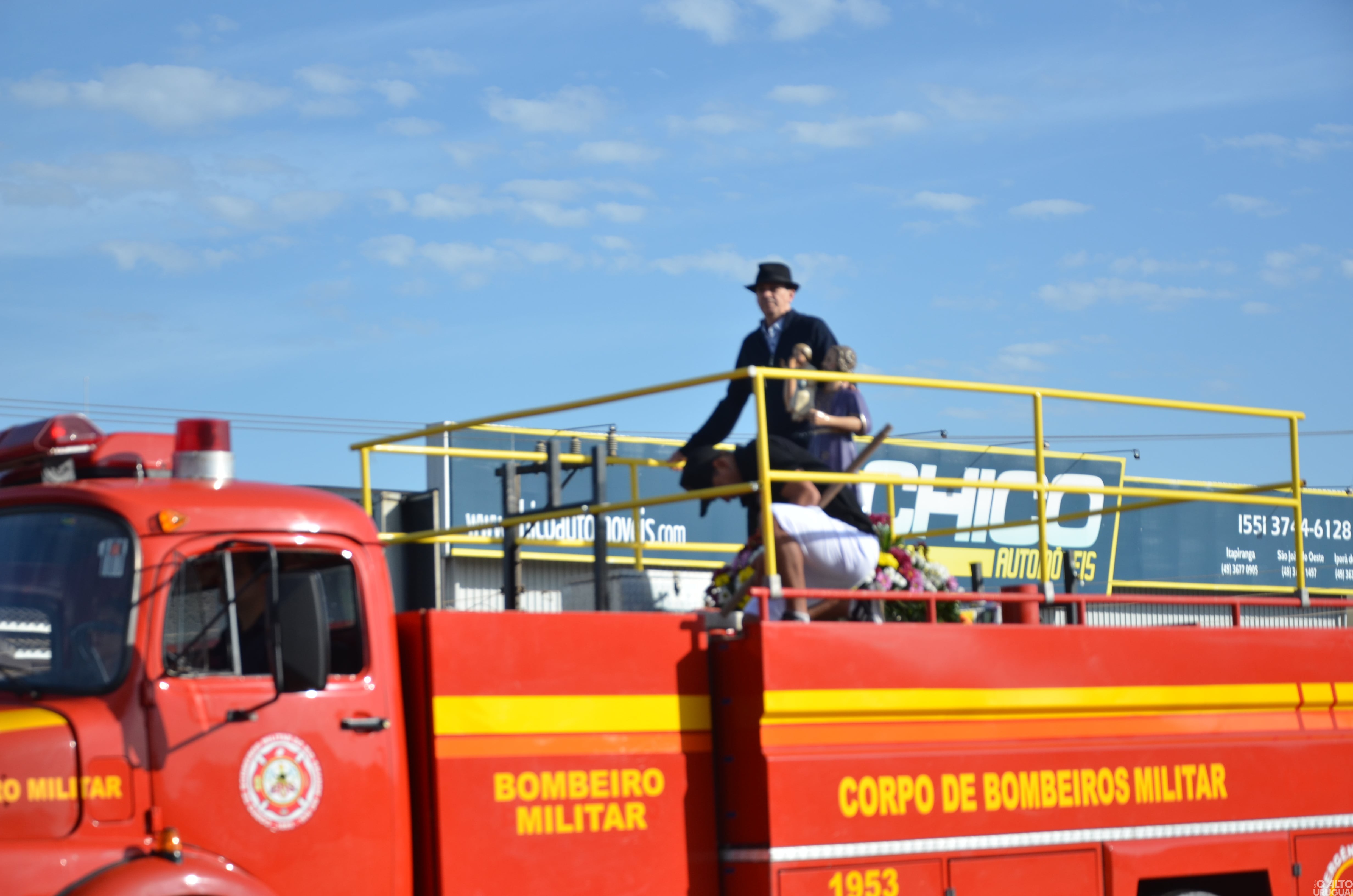 Carreata e missa celebram São Cristóvão e Dia do Colono e Motorista em FW
