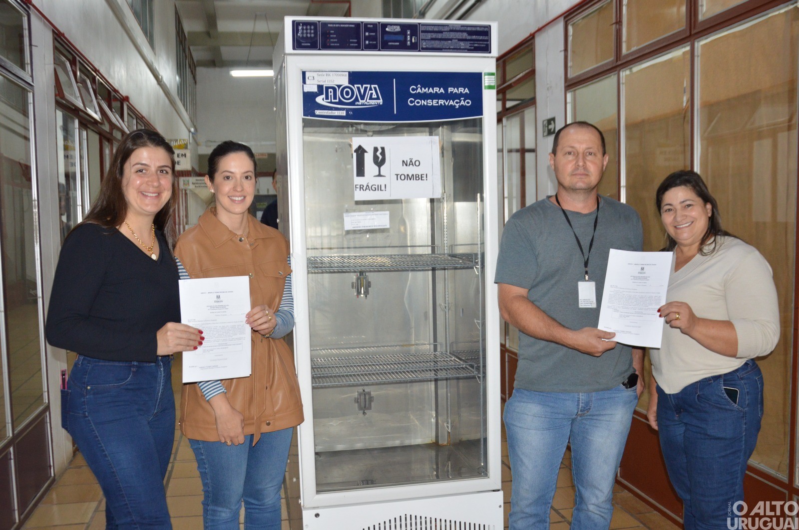 Estado doa câmaras de conservação de vacinas a FW