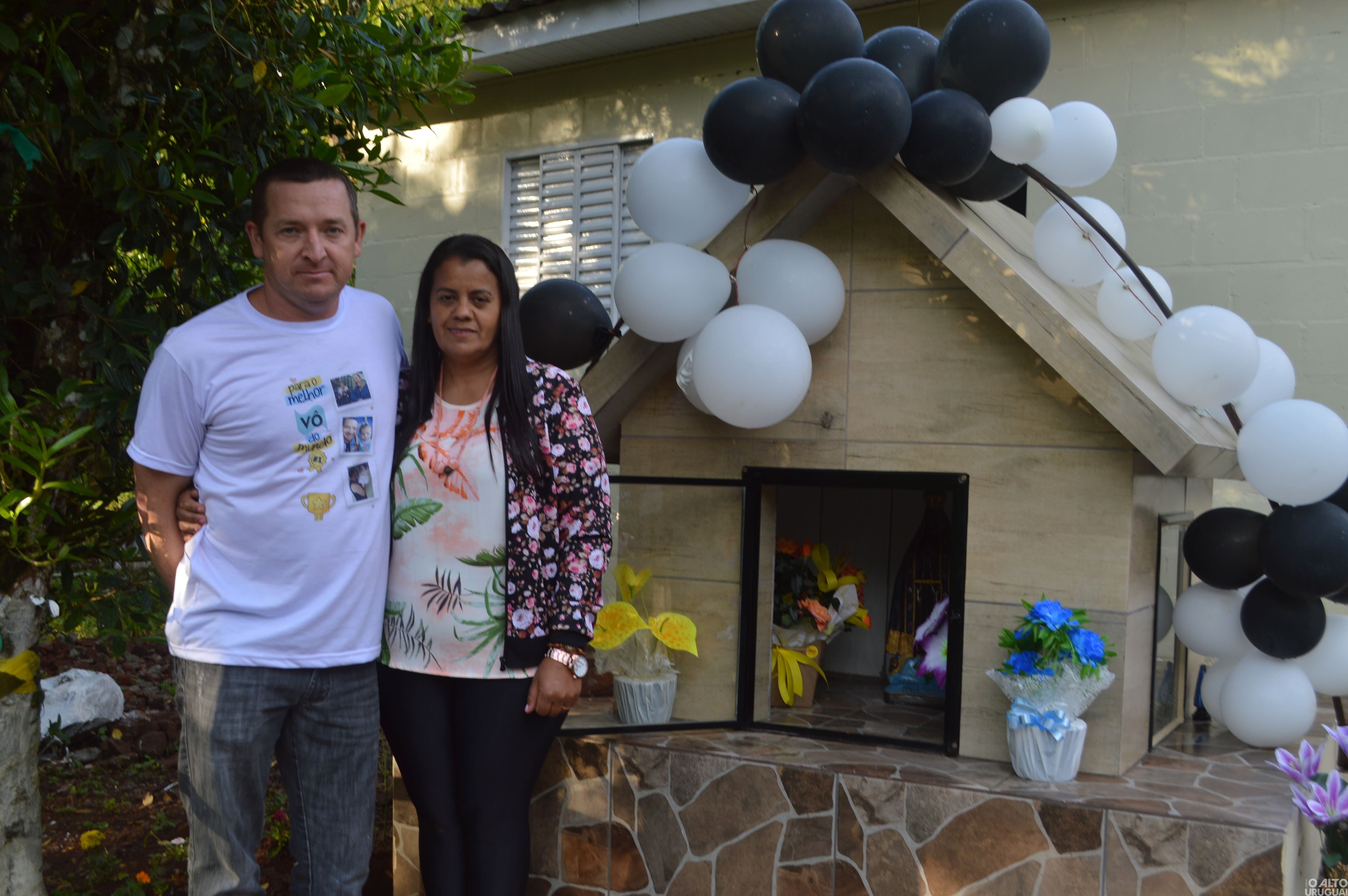 Gruta de Nossa Senhora Aparecida é inaugurada em Caiçara