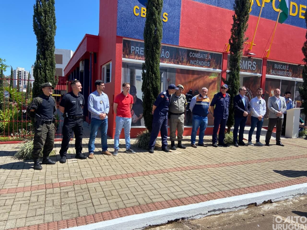 Corpo de Bombeiros de FW inaugura novas instalações