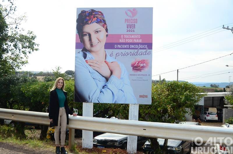 Liga de Combate ao Câncer instala placa de conscientização em FW