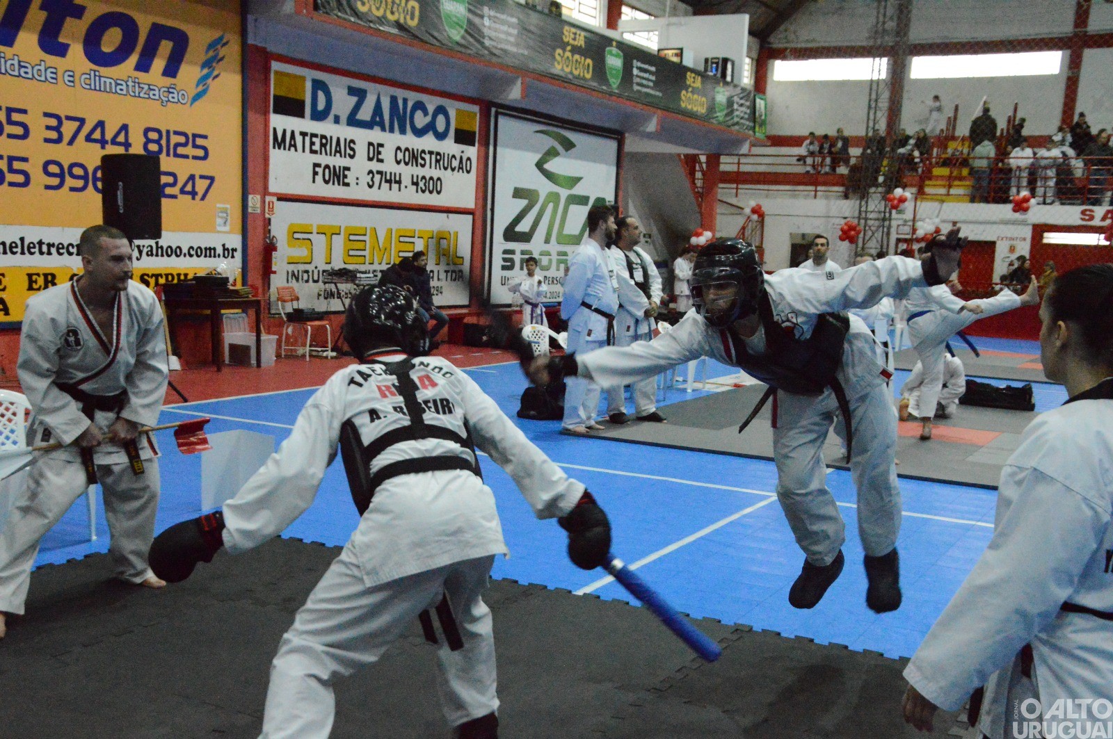 Torneio Estadual de Taekwondo reúne 300 atletas em FW