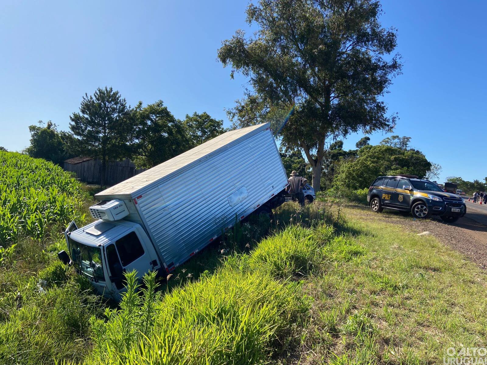 Homem e mulher morrem em acidente na BR-386