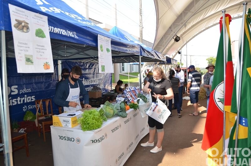 Feira da Agricultura Familiar é retomada em Taquaruçu do Sul