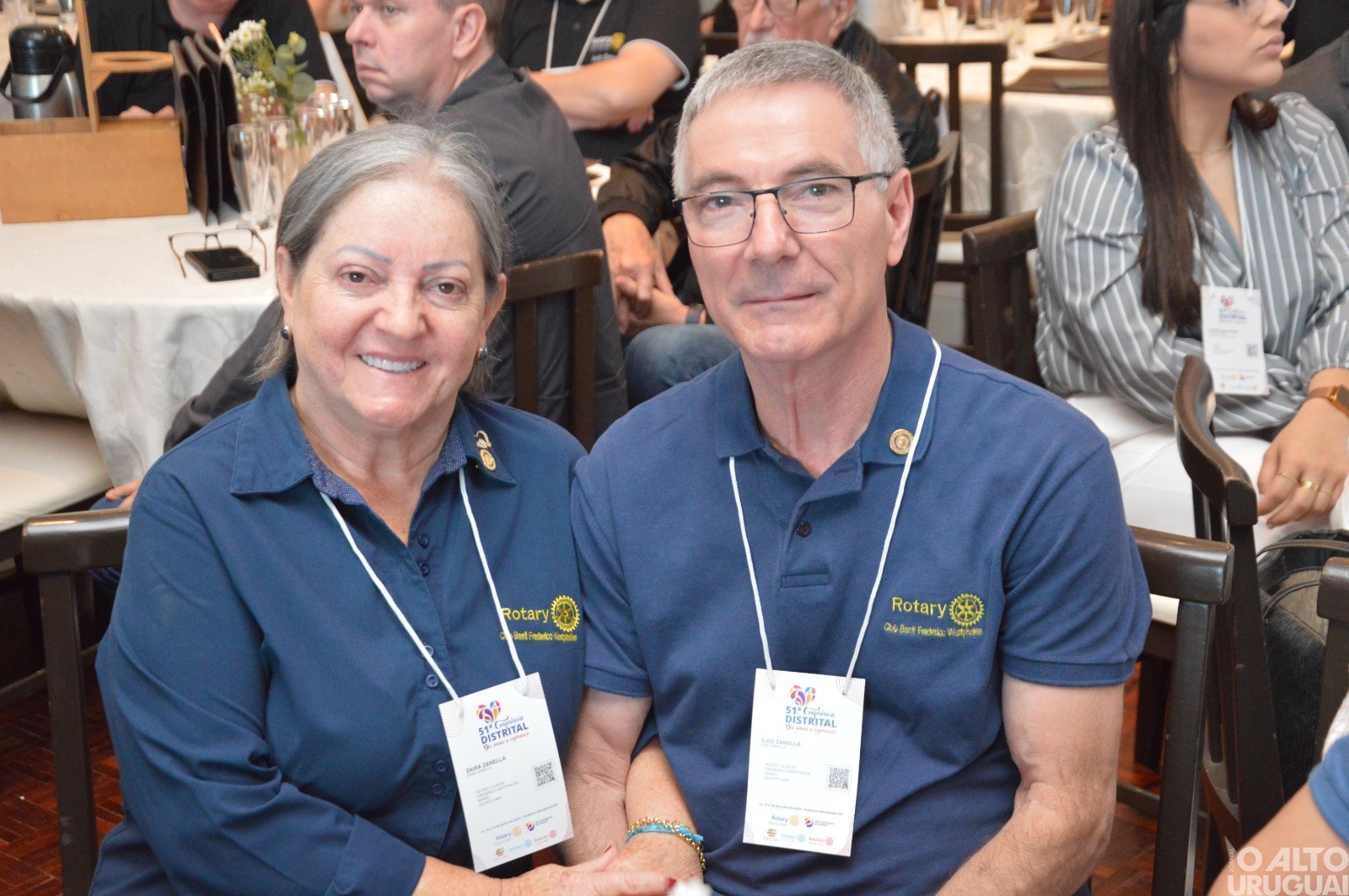 Mais de 300 pessoas participam da 51ª Conferência Distrital do Rotary em FW