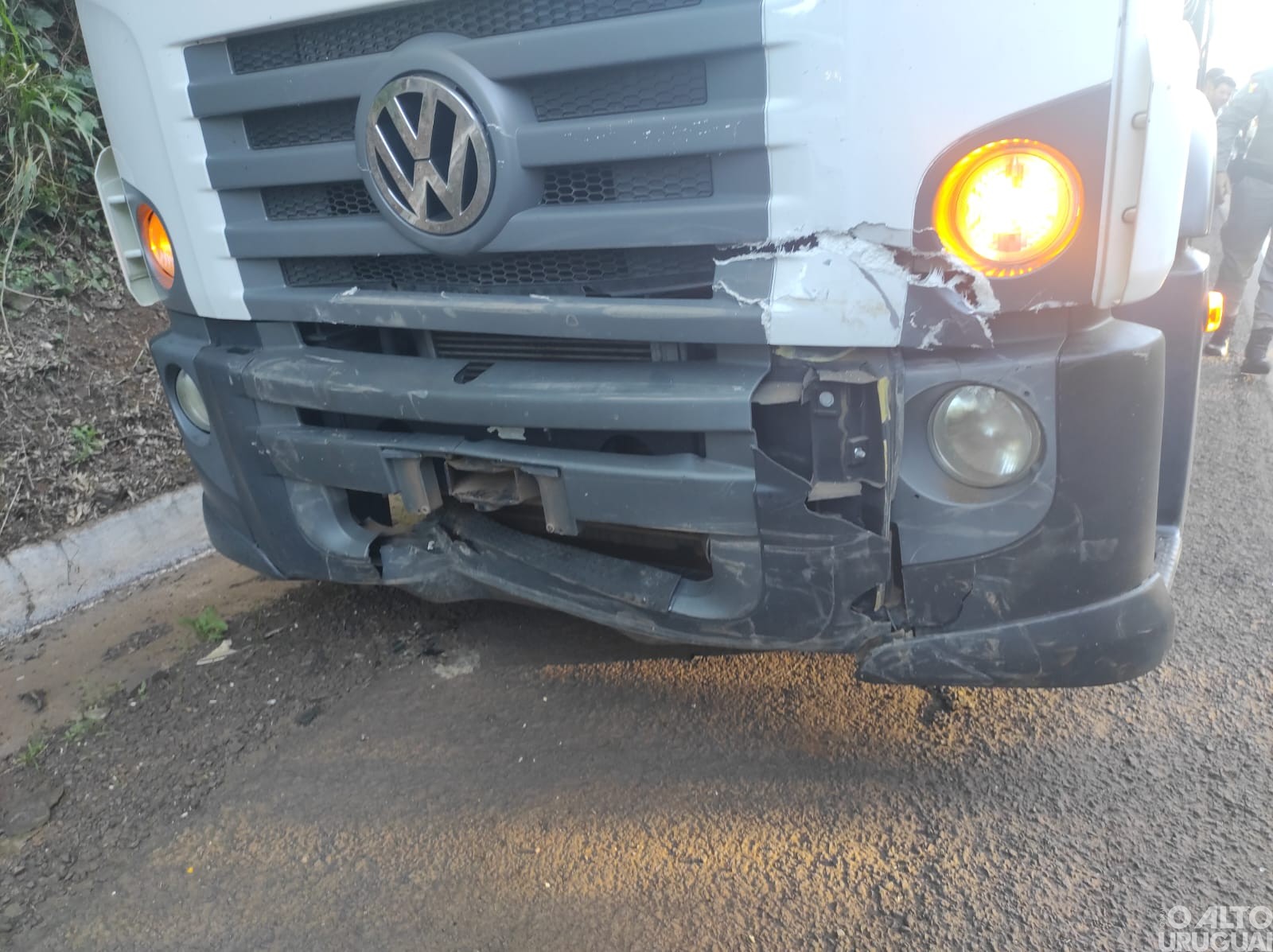 Registrado engavetamento na curva da Volta Grande em FW