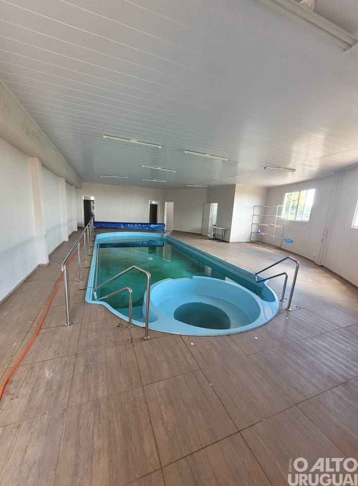 Piscina térmica municipal de Caiçara será inaugurada