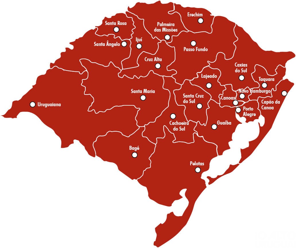 Estado deverá ficar em bandeira vermelha