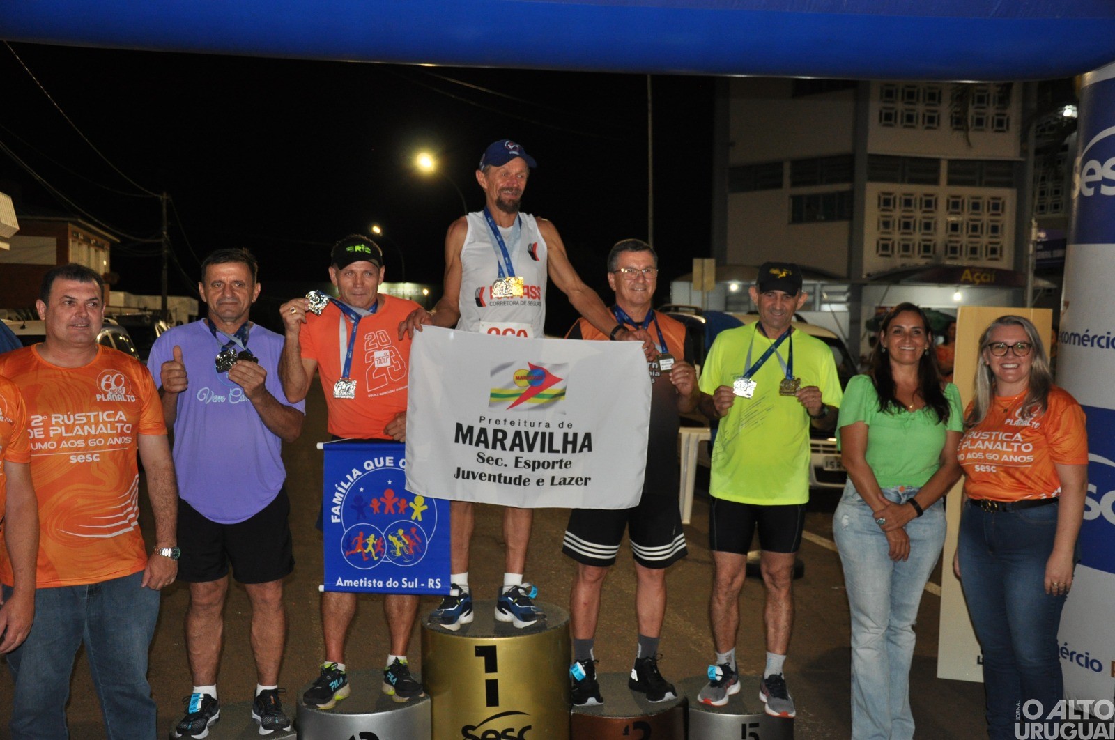 Mais de 150 atletas participam da Rústica de Planalto