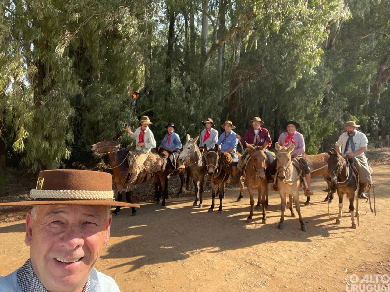 Cavalarianos de FW chegam a Farroupilha