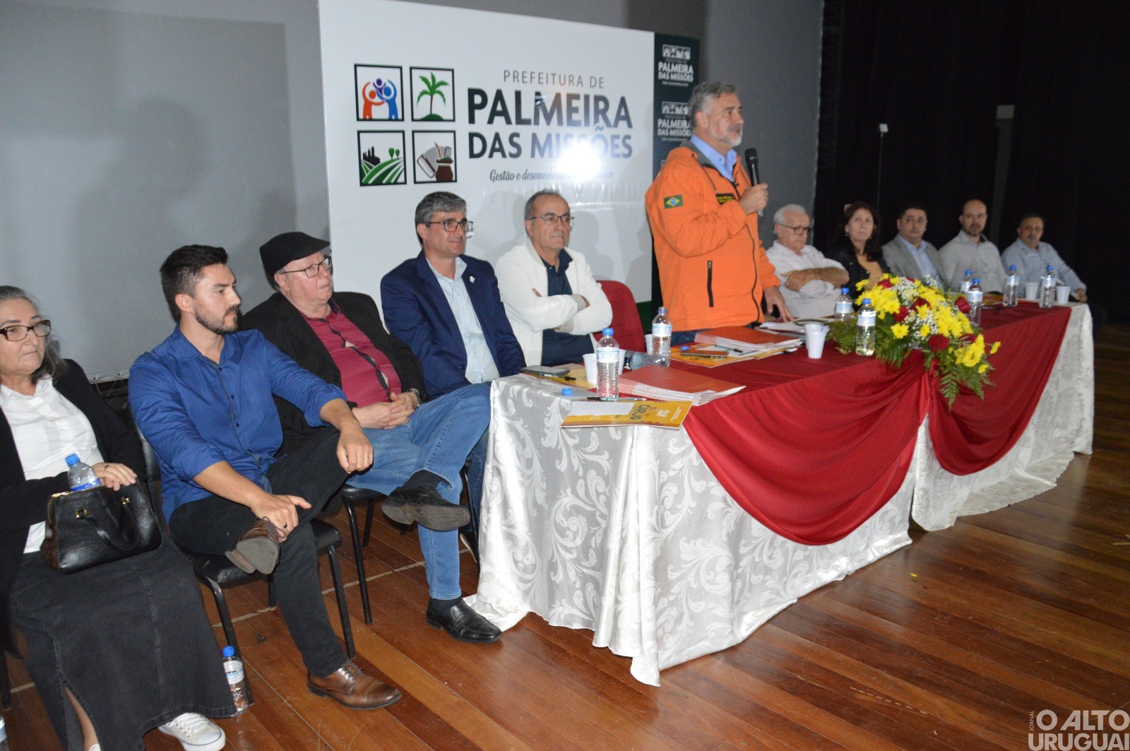 Reunião com ministro Paulo Pimenta é realizada em Palmeira das Missões