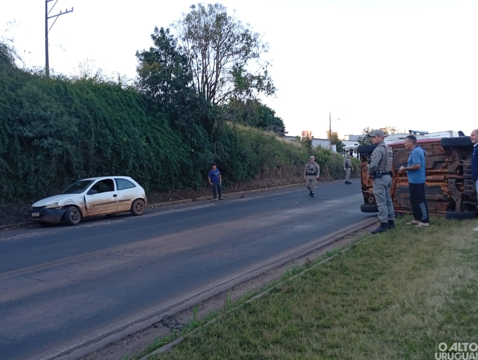 FW: PRF atende acidente na BR-386