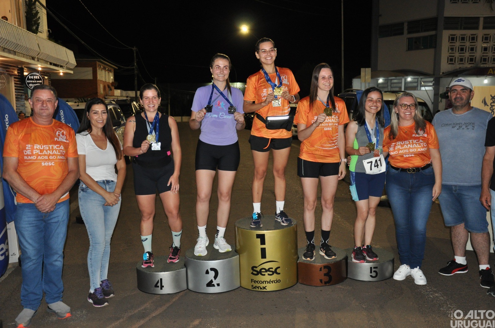 Mais de 150 atletas participam da Rústica de Planalto