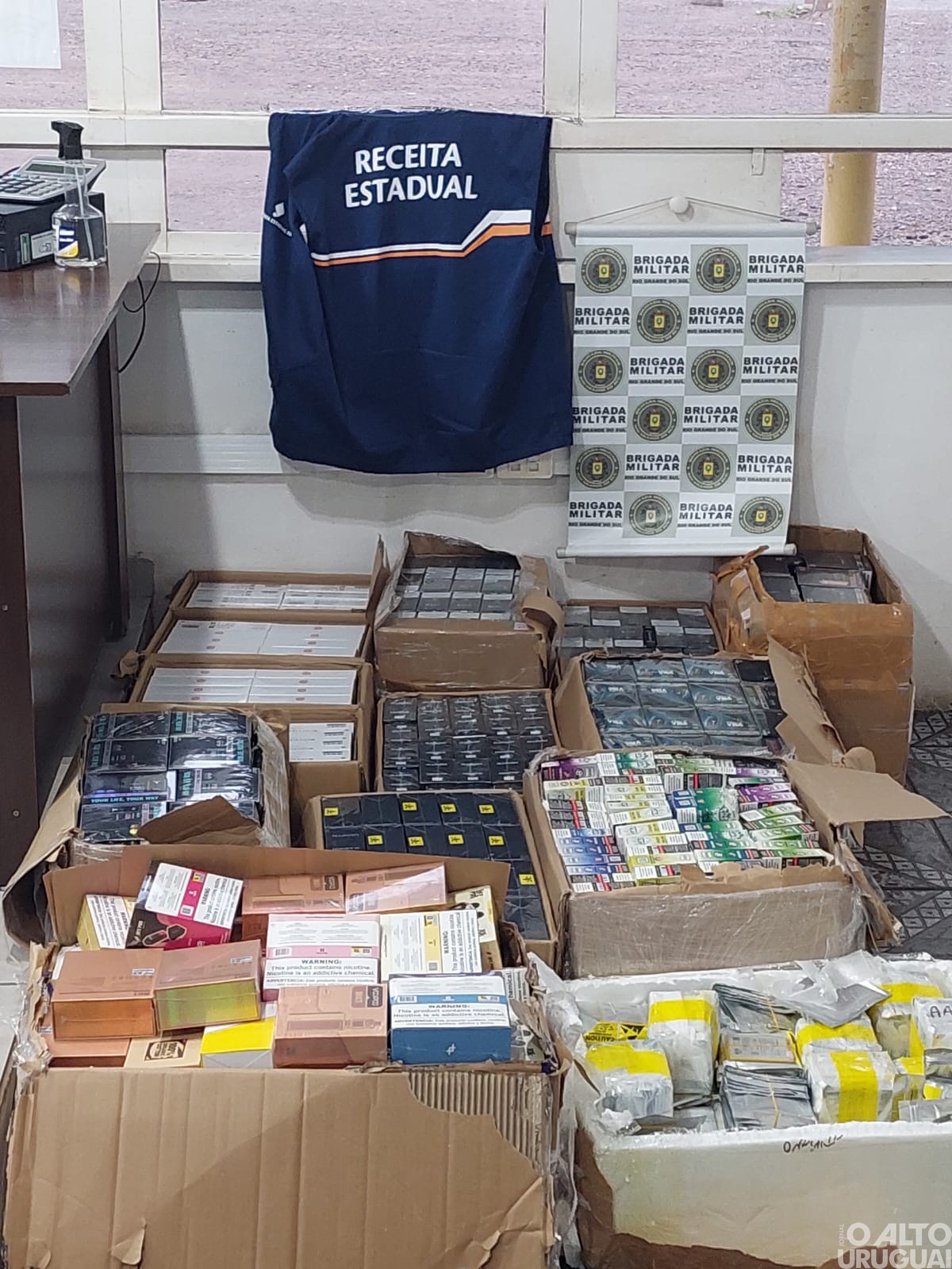 Homem é preso em Iraí por contrabando e descaminho