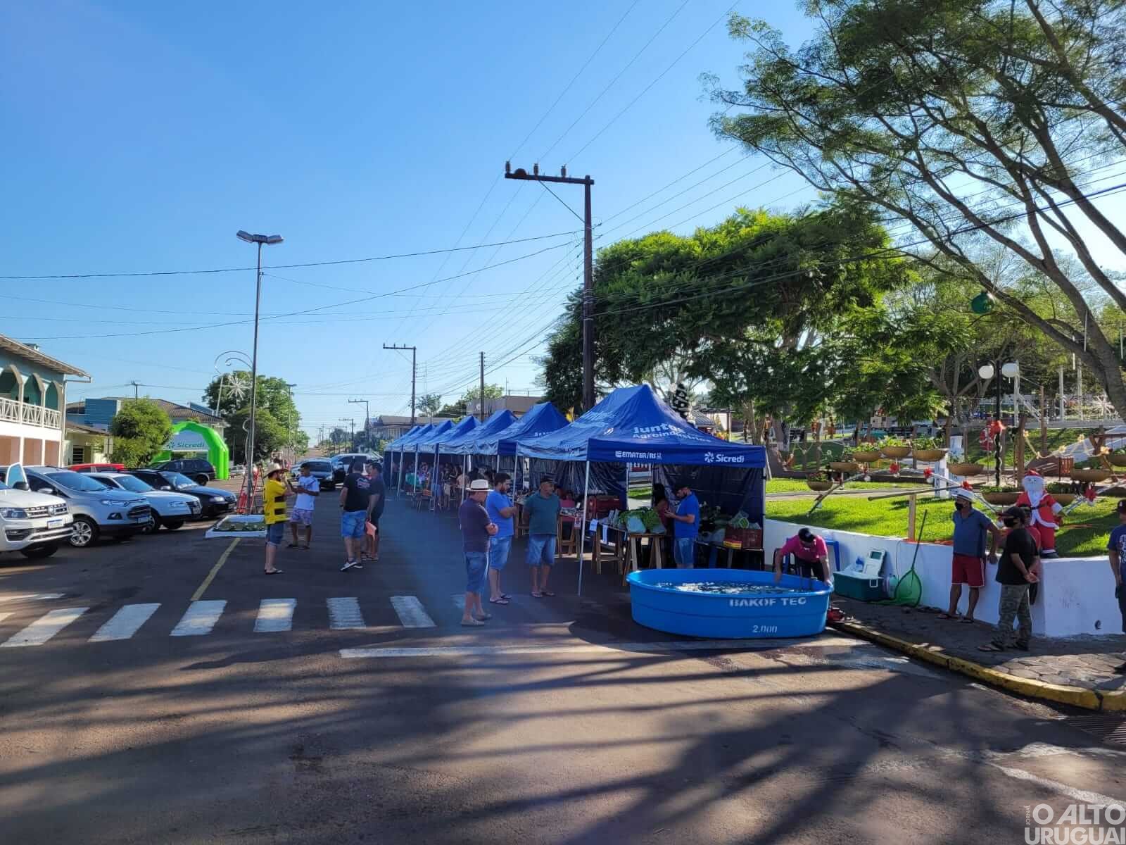 Novo Tiradentes: comércio e agricultura familiar são valorizados em eventos