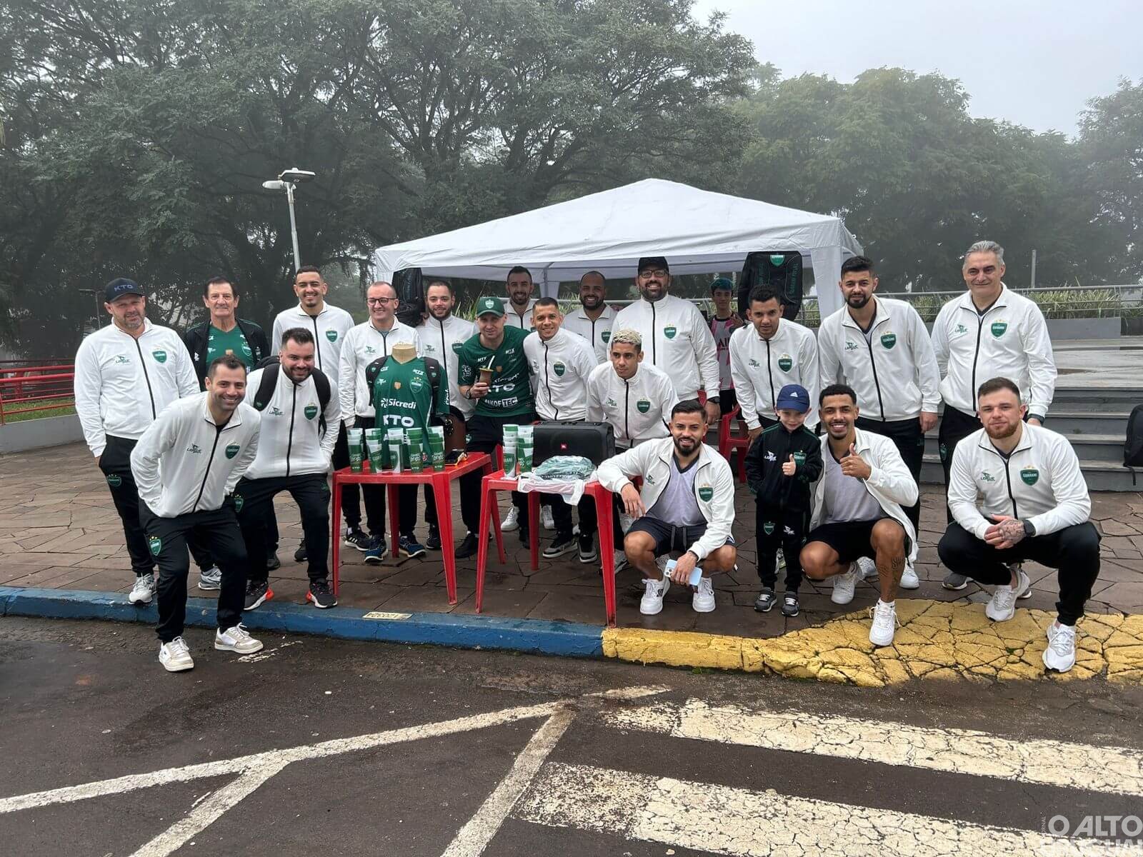 Guarani promove concentração na Praça da Matriz