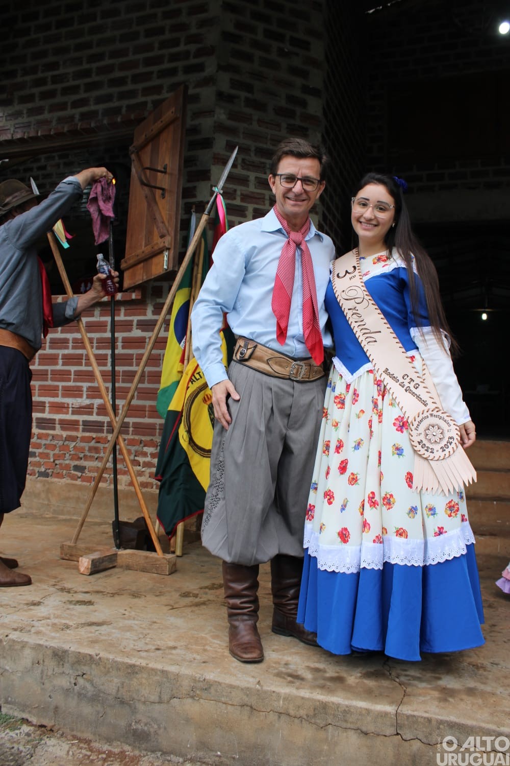 Centelha da Chama Crioula chega a Frederico Westphalen