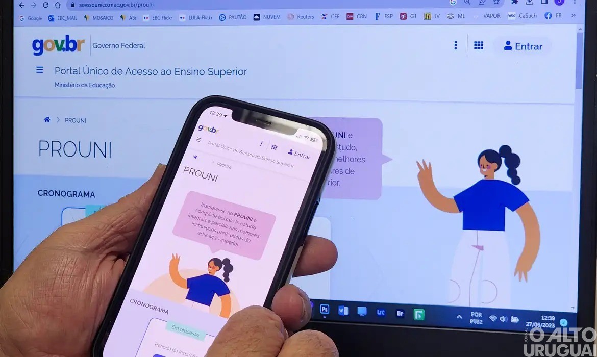 Lista de selecionados do Prouni será divulgada nesta segunda-feira