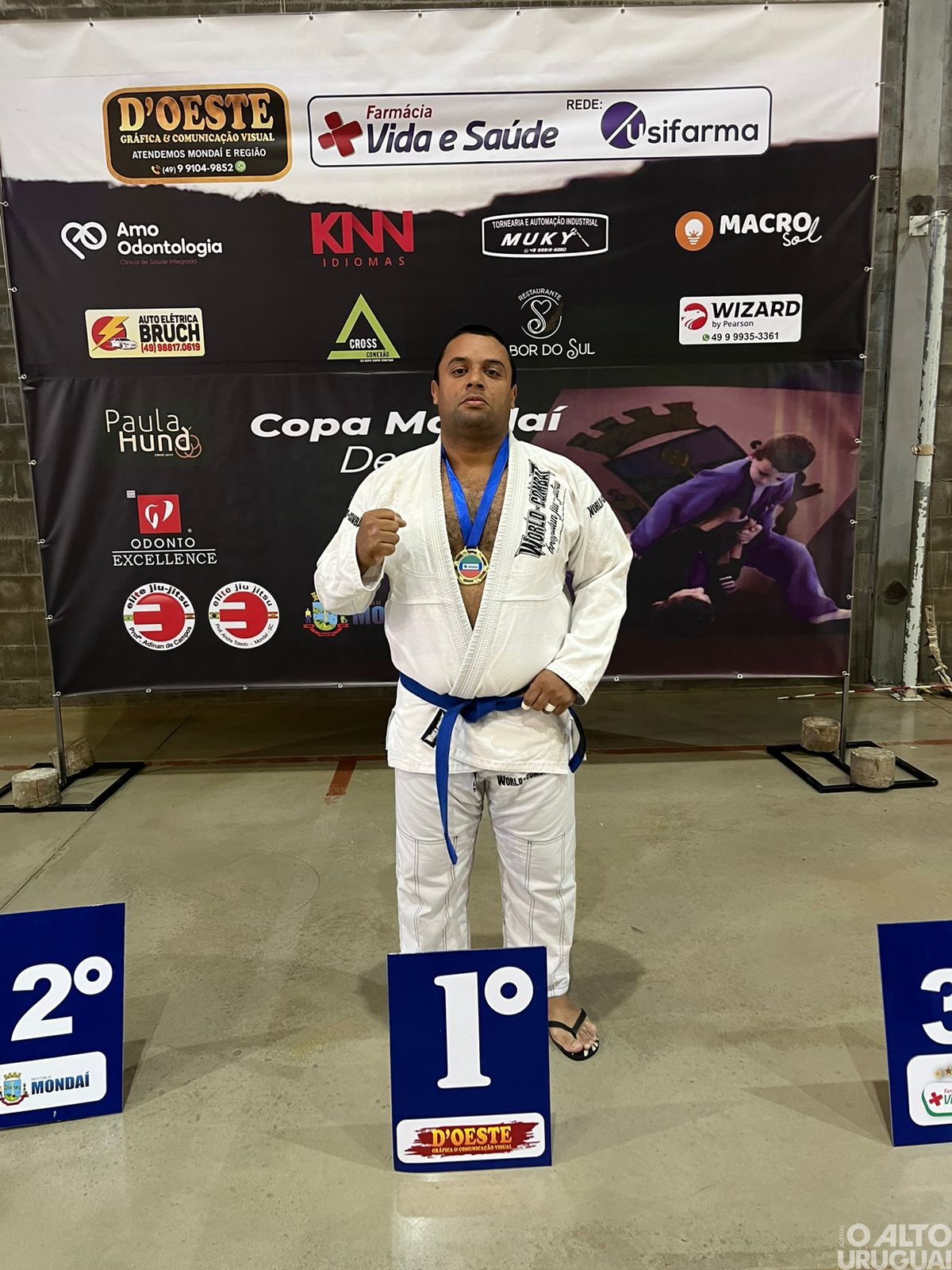 Equipe A conquista segundo lugar na Copa Mondai de Jiu-jitsu