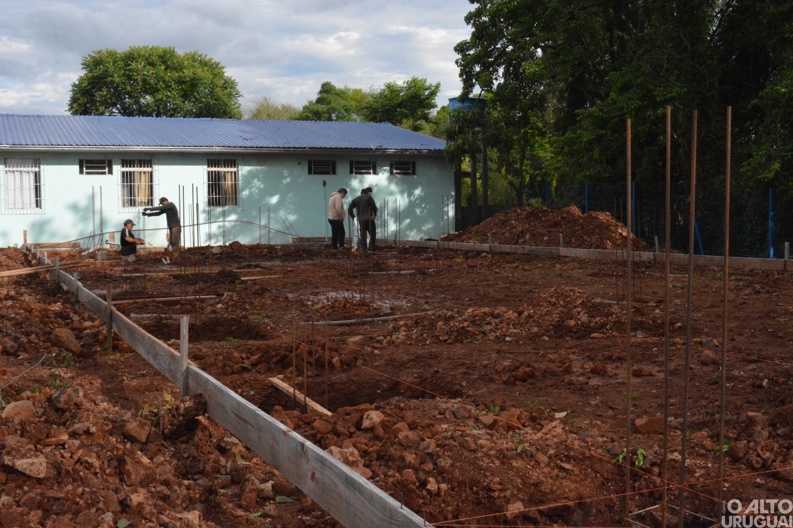Iniciam obras na Escola Vinte e Um de Abril em FW