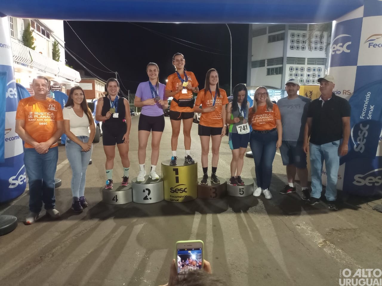 Mais de 150 atletas participam da Rústica de Planalto