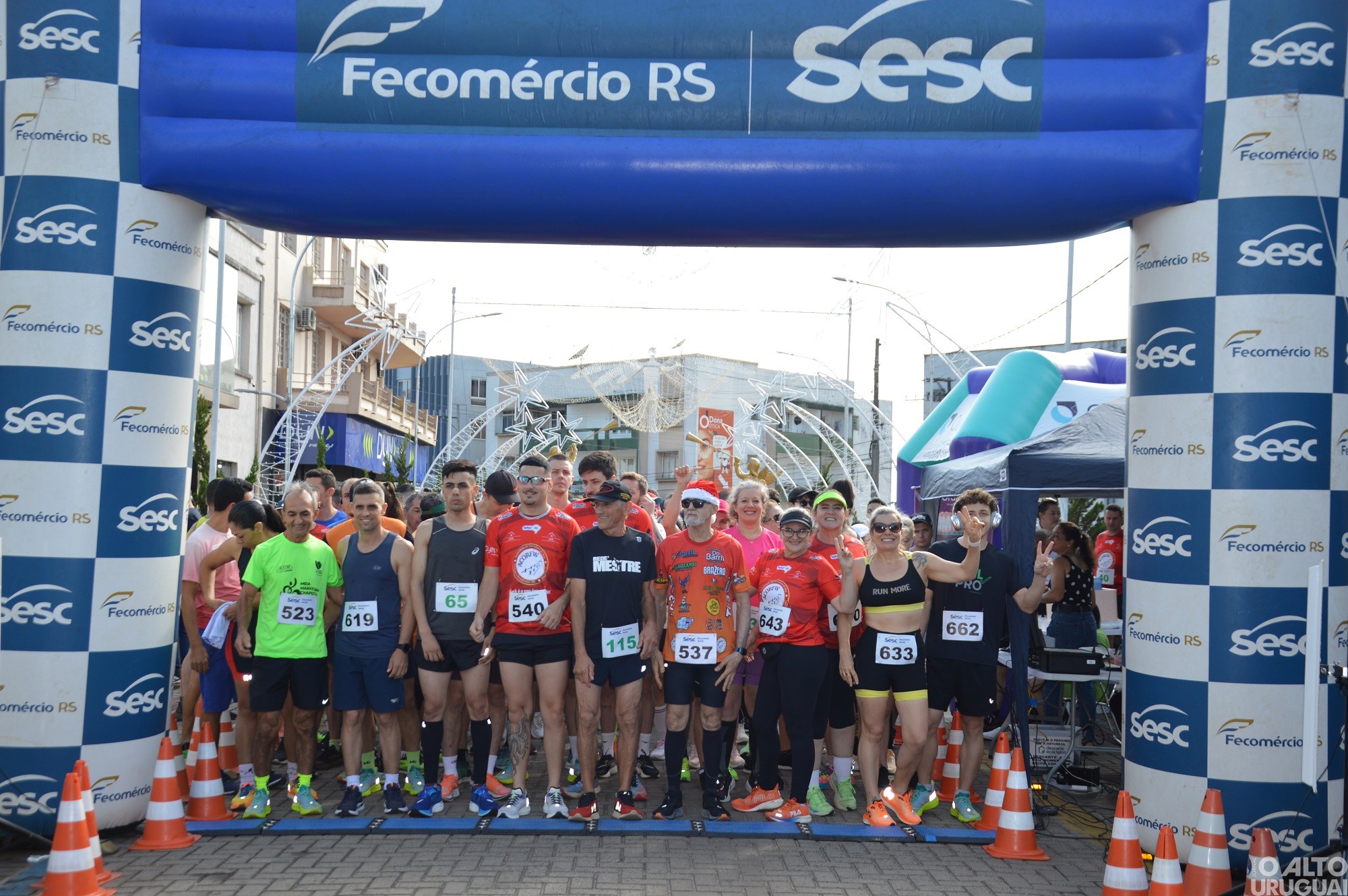 5ª Rústica Natalina de FW reúne cerca de 240 atletas