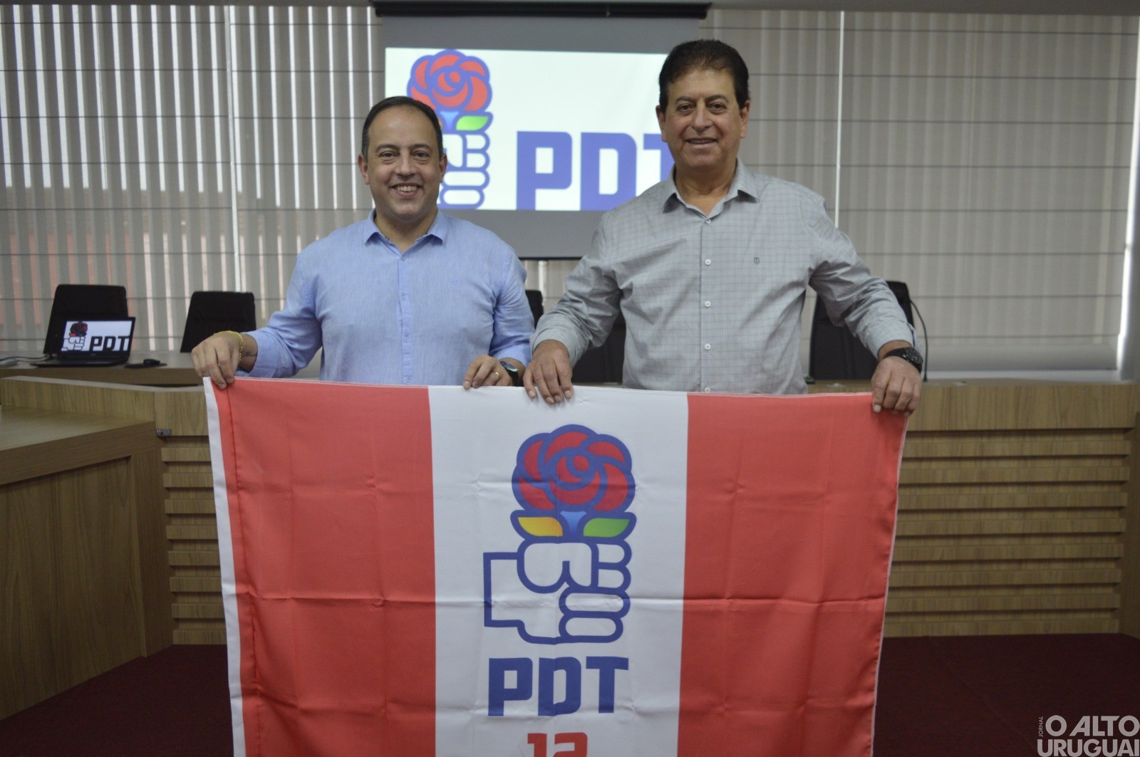 PDT confirma Jorge Alan e Michelon para majoritária de FW