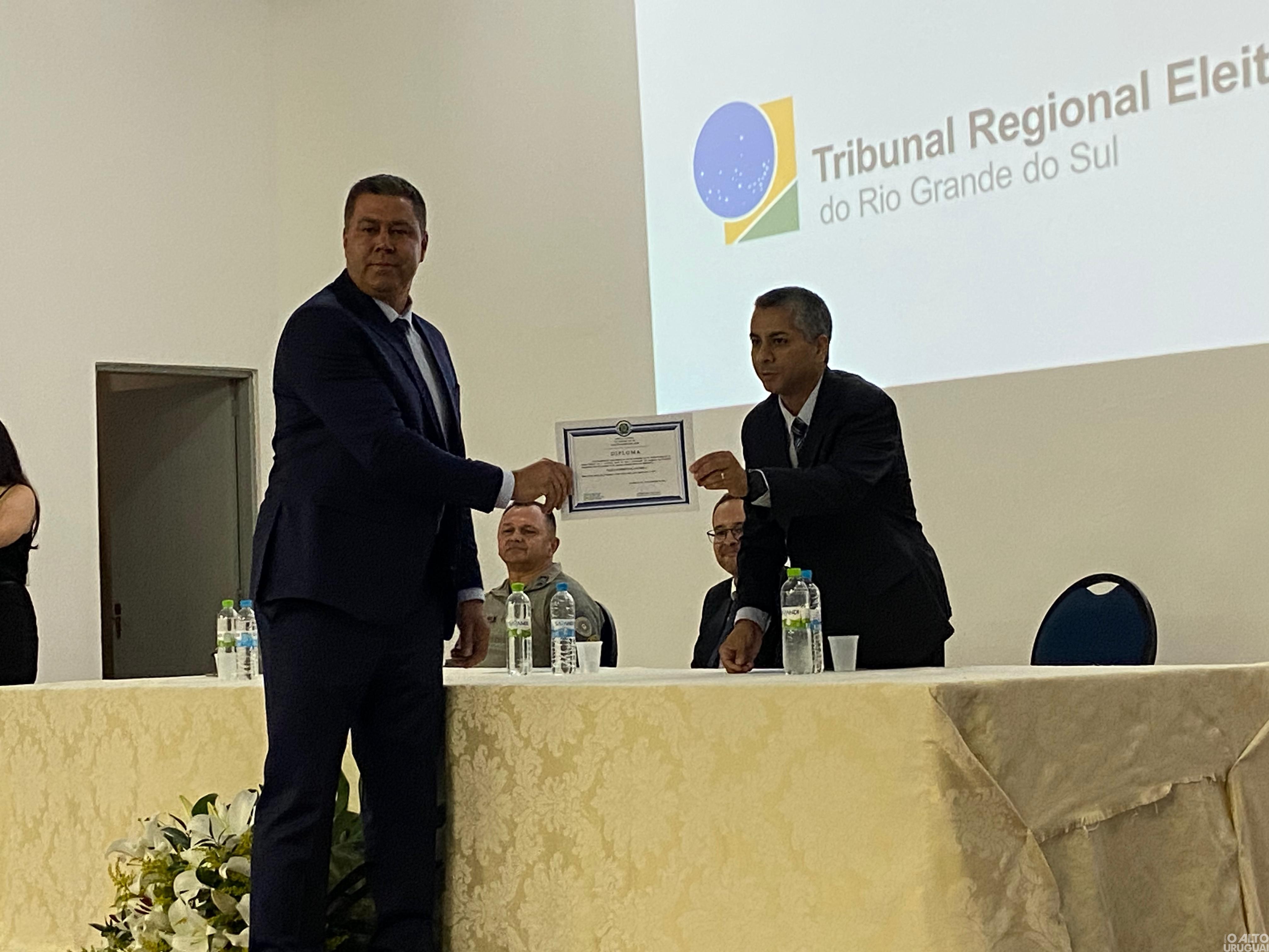 Diplomados eleitos nos municípios da 64ª Zona Eleitoral