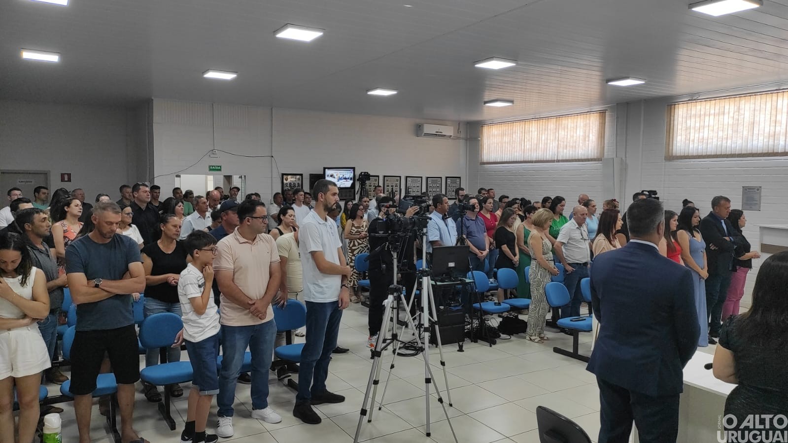 Gilmar da Silva toma posse como prefeito de Ametista do Sul