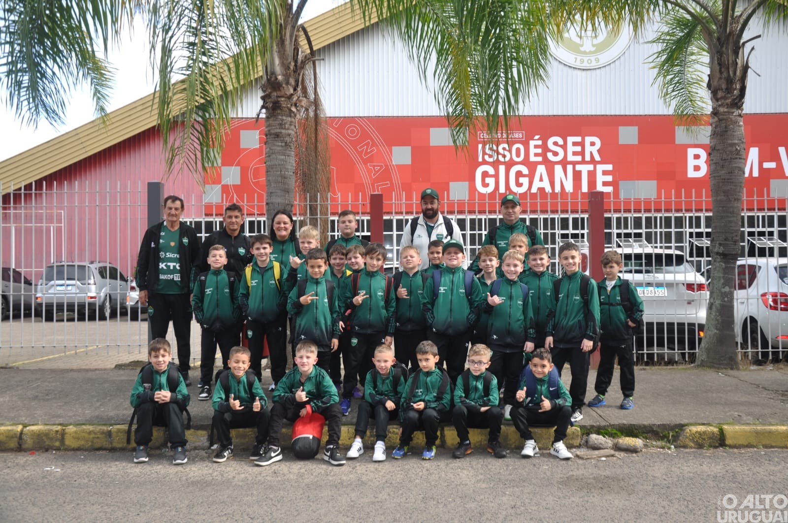 Escolinha do Guarani Futsal realiza amistosos contra a base do Internacional