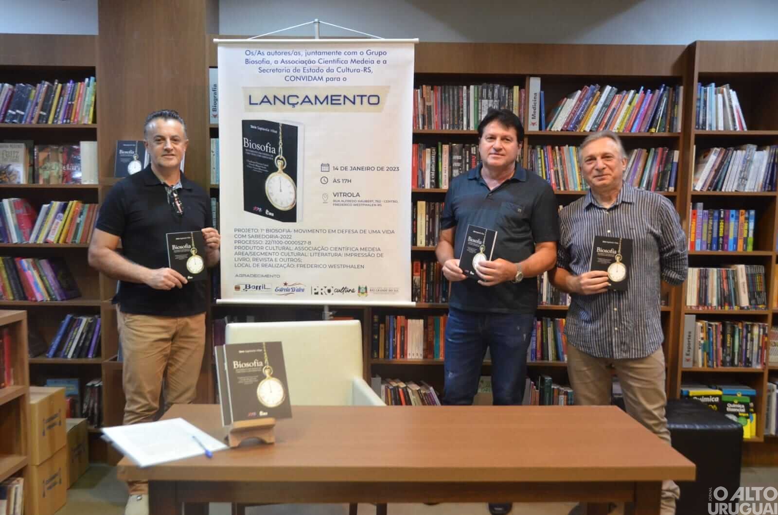 Grupo Biosofia lança livro neste sábado