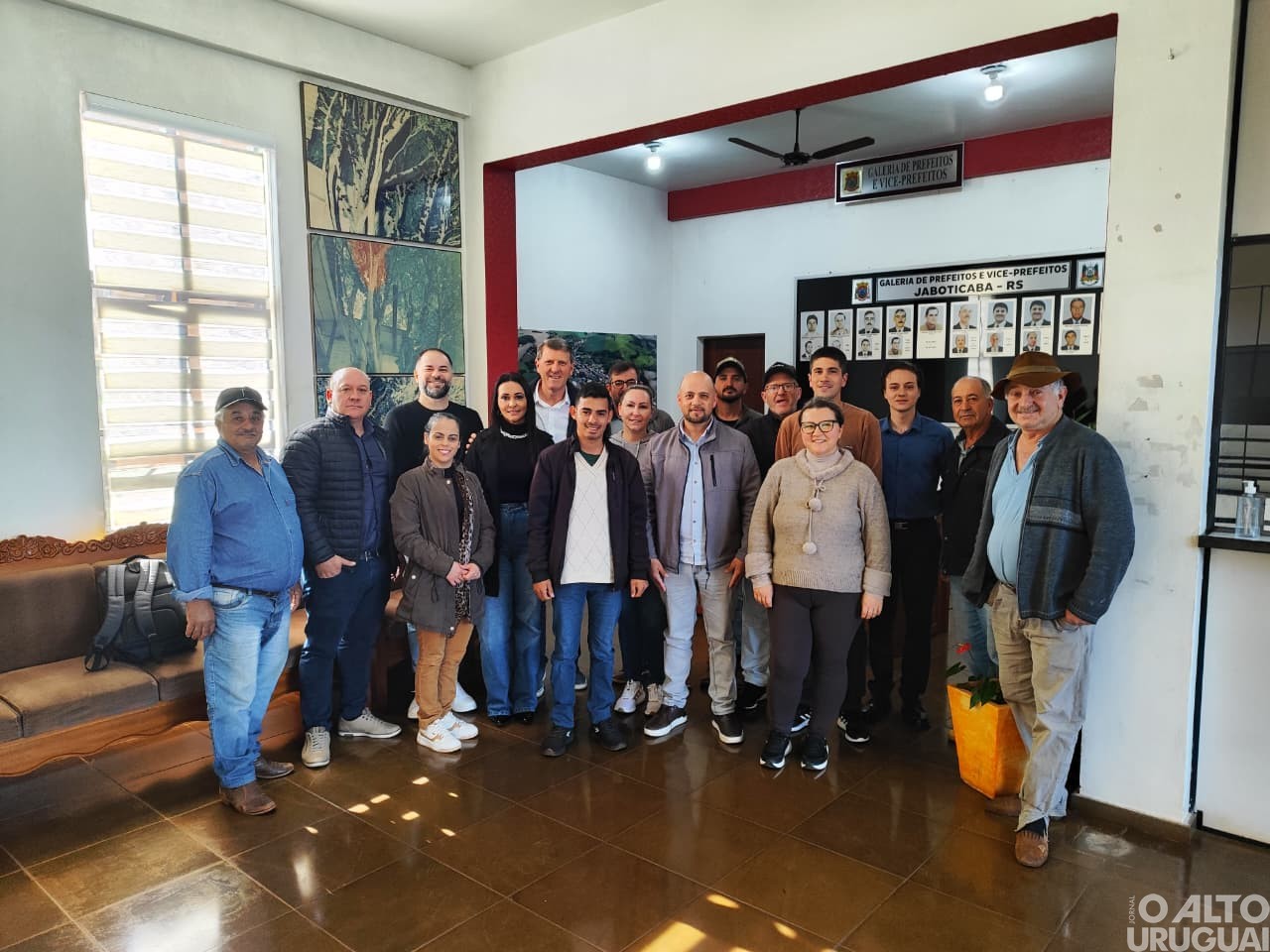 Secretário do RS visita Jaboticaba para tratar de demandas locais